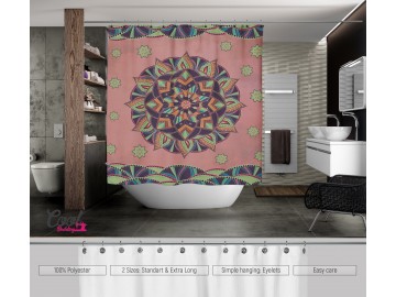 Завеса за баня Gentle Mandala 